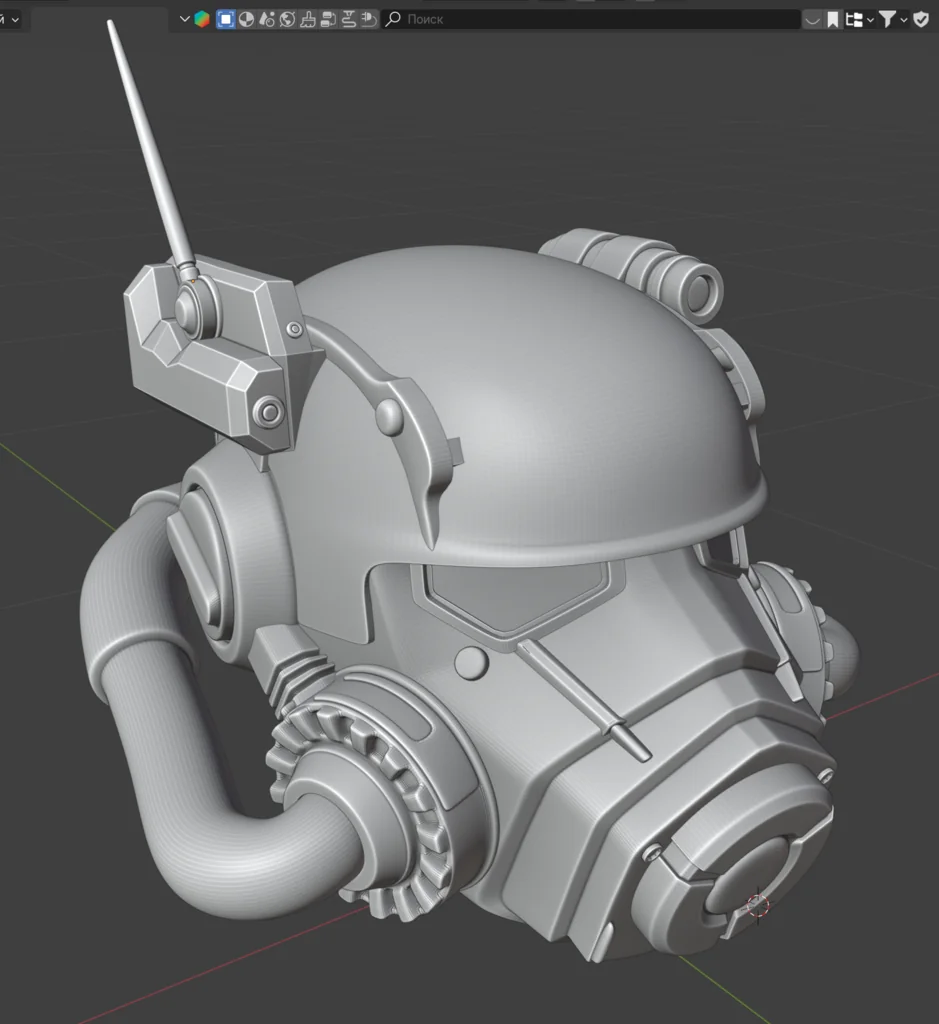 Шлем силовой брони NCR Ranger из Fallout