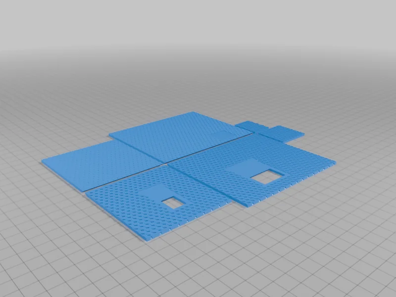 Комплект домов средневекового города H0