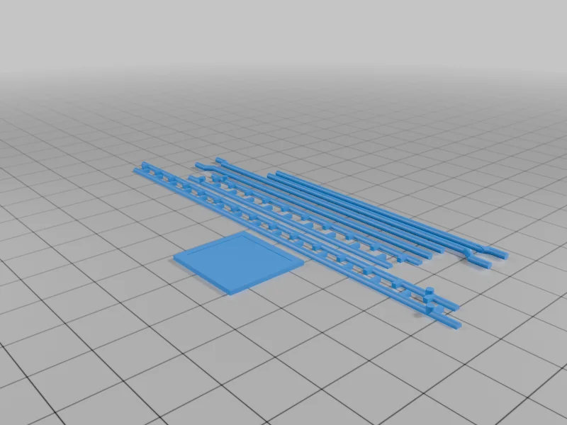 Комплект домов средневекового города H0