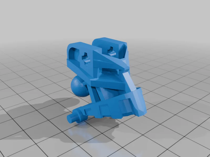 3D модель Модель черепа Пираки с подвижной челюстью - фото 2