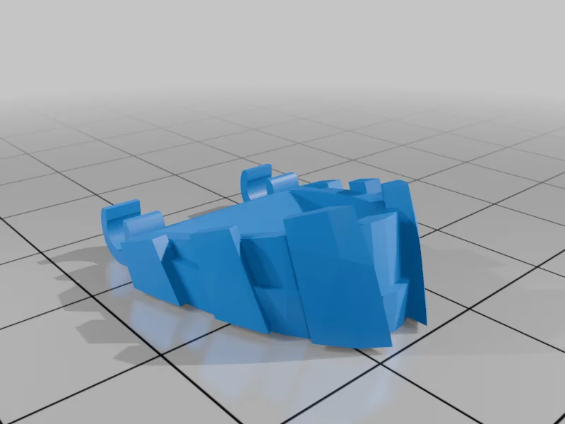 3D модель Модель черепа Пираки с подвижной челюстью - фото 3