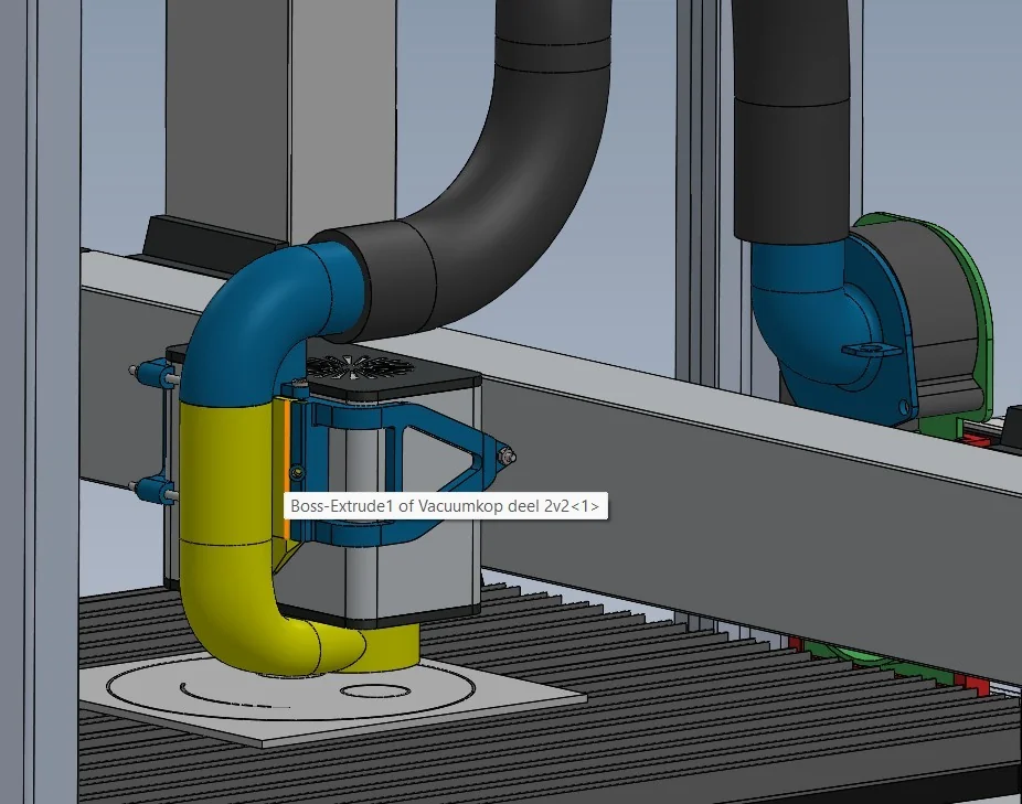 3D модель Устройство для удаления дыма Snapmaker Artisan - фото 8
