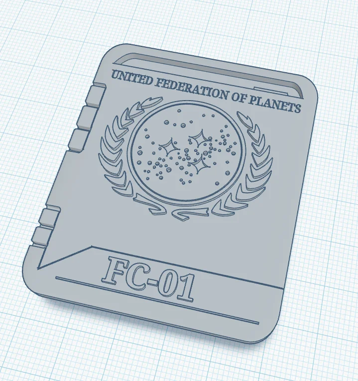 3D модель Кредити Федерації з Star Trek - фото 2