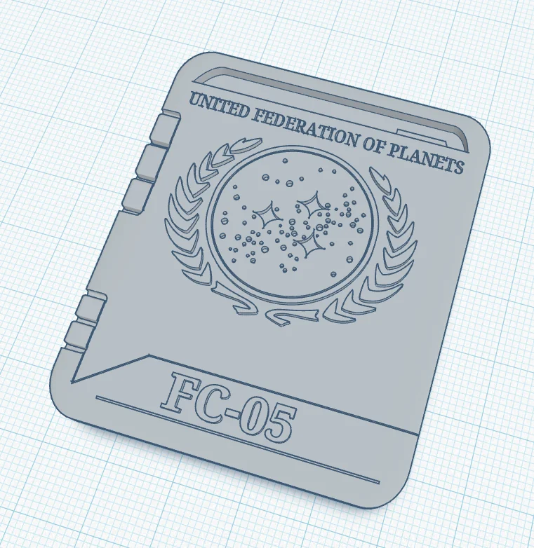 3D модель Кредити Федерації з Star Trek - фото 3