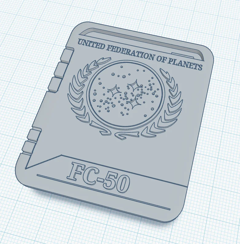 3D модель Кредити Федерації з Star Trek - фото 5