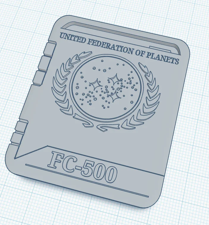 3D модель Кредити Федерації з Star Trek - фото 7