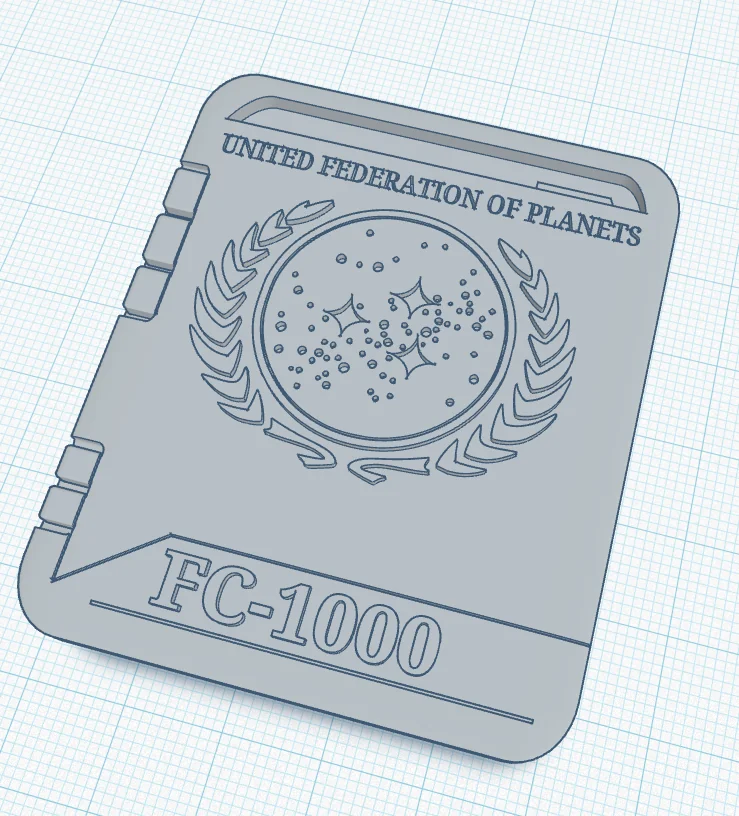 3D модель Кредити Федерації з Star Trek - фото 8