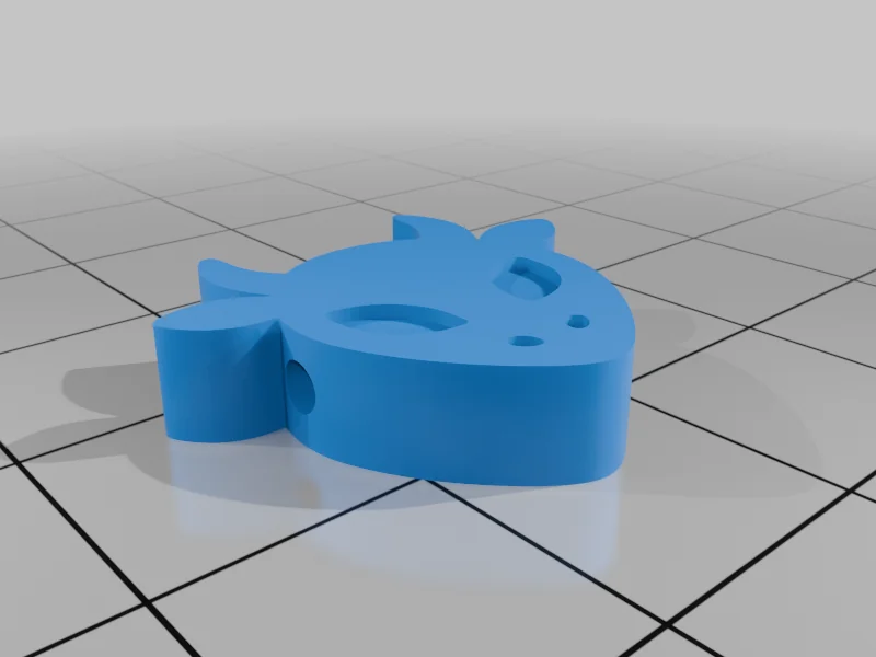 Бусина «Корова-инопланетянин Канси» (для фестиваля «Силовые поля»)