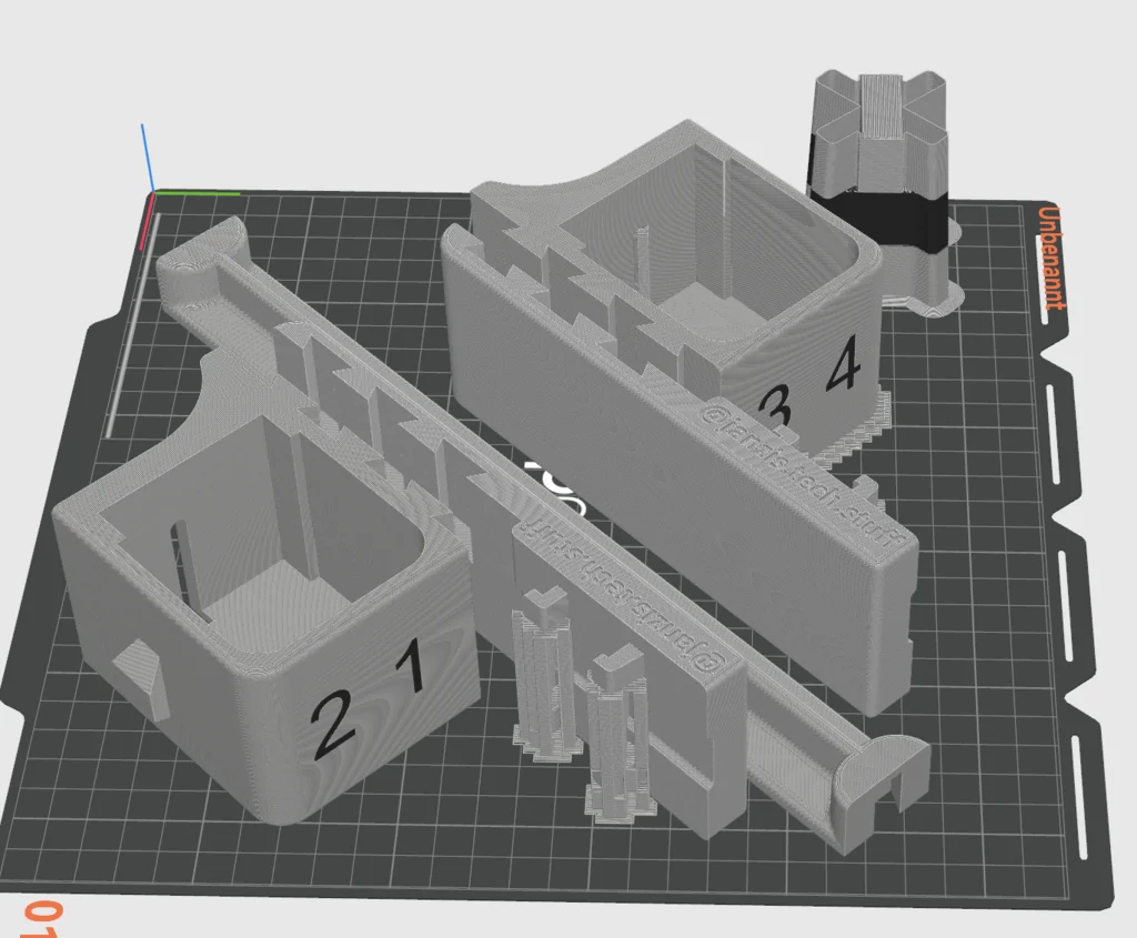 3D модель Snapmaker U1 Feeder Relocation To Rear Position - фото 2