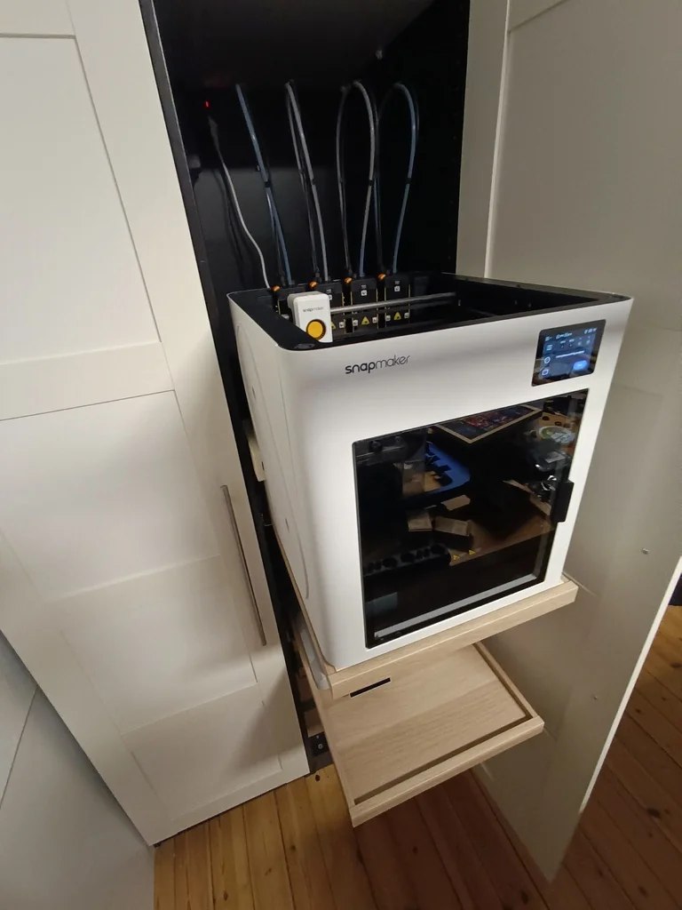 3D модель Snapmaker U1 Feeder Relocation To Rear Position - фото 3