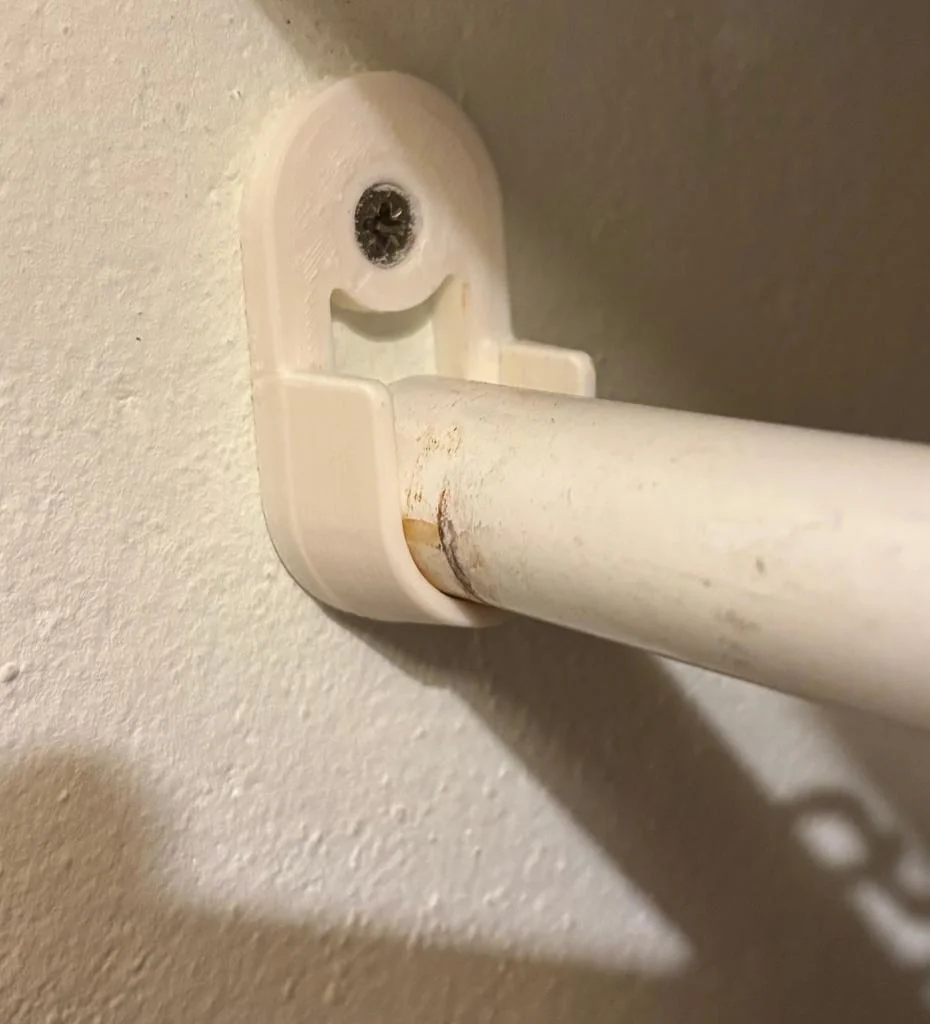 3D модель Підтримка вішалки для пальто 20мм - фото 2