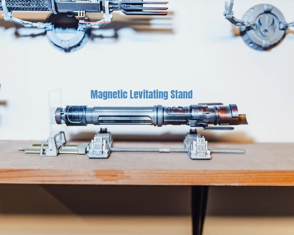 Подставка для светового меча - Магнитное левитирующее крепление