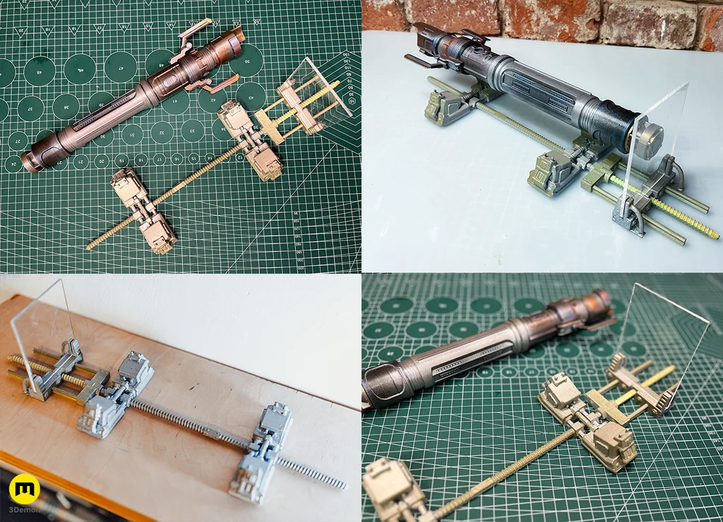 Подставка для светового меча - Магнитное левитирующее крепление