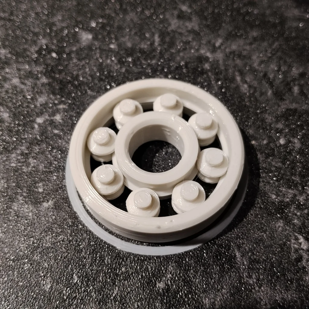 3D модель Підшипник 16x50x12 мм (друк в зборі) - фото 2