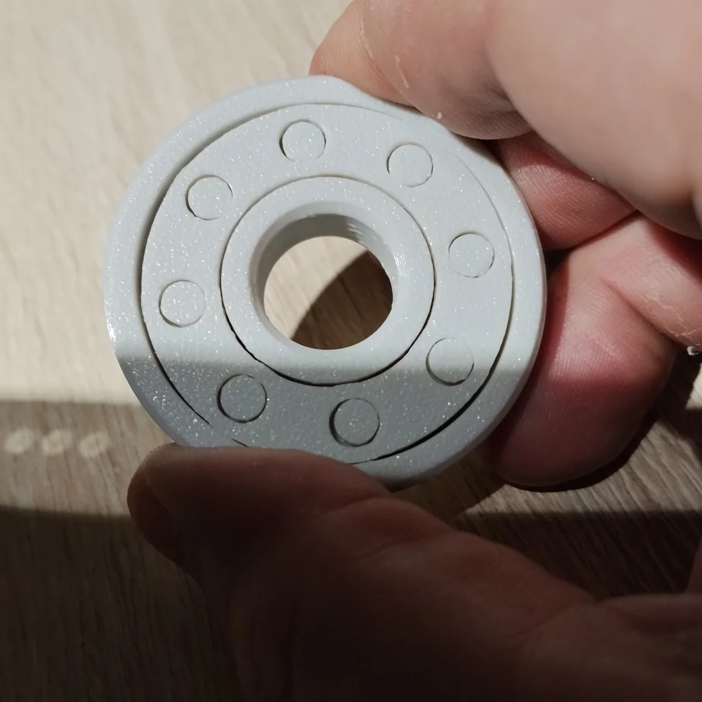 3D модель Підшипник 16x50x12 мм (друк в зборі) - фото 3