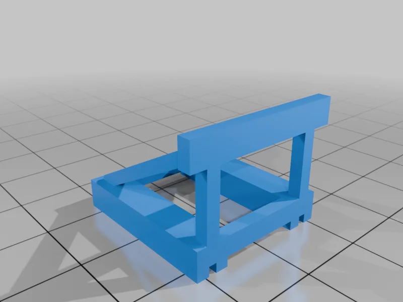 3D модель Трековый бампер H0 - фото 4