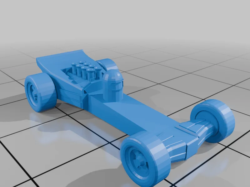 3D модель Кастомная модель автомобиля Heat: Pedal to the Metal - фото 8