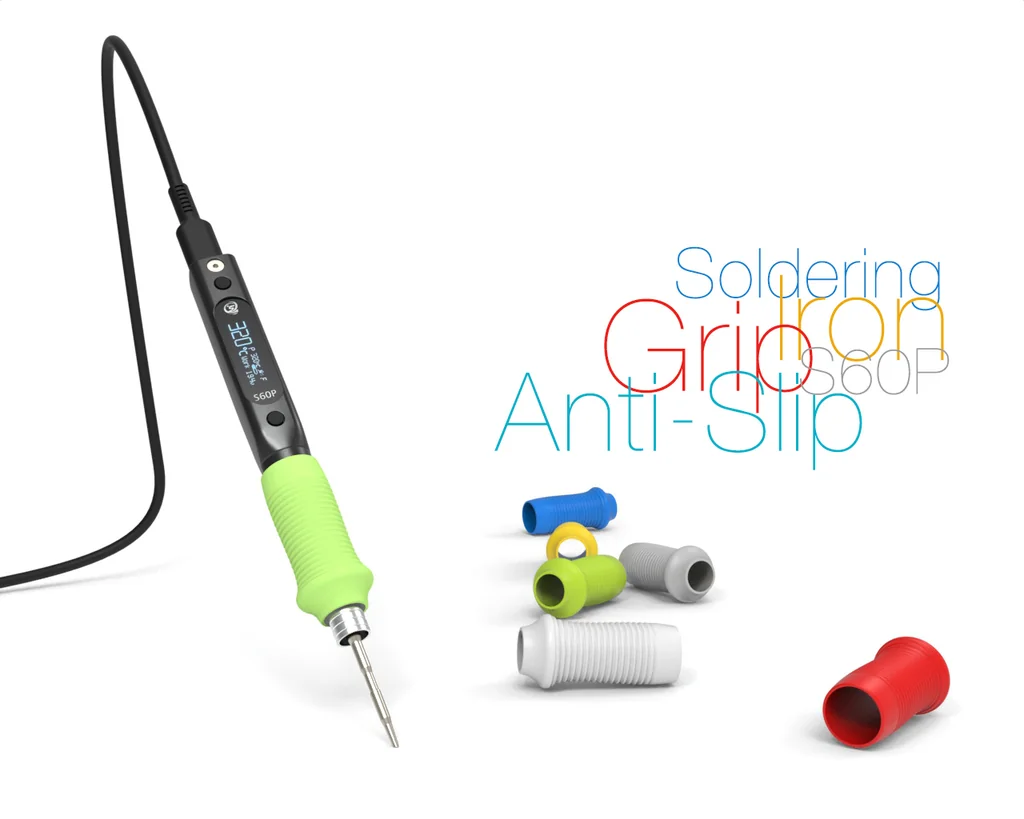 Антискользящий захват для паяльника