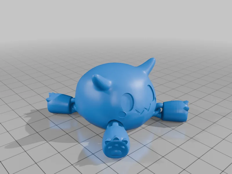 3D модель Ключниця з артикулированим Бібі (Токоямі Тowa – Hololive) - фото 5