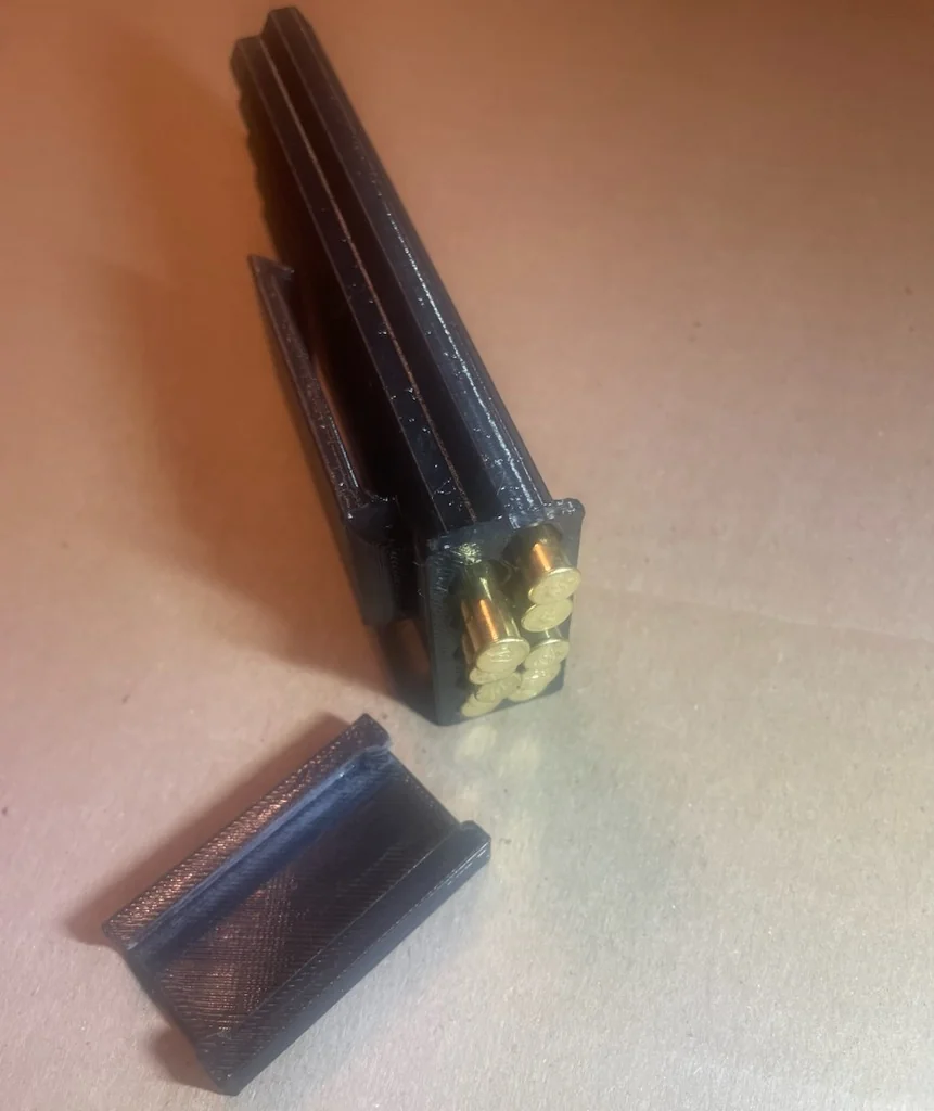 3D модель 50rd 22LR патронник с клипсой - фото 2