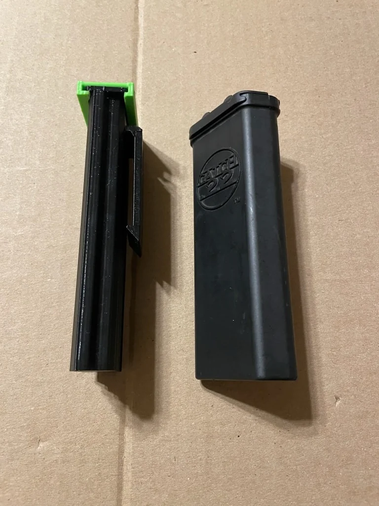 3D модель 50rd 22LR патронник с клипсой - фото 4