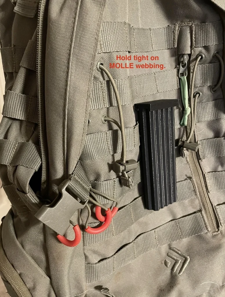 3D модель 50rd 22LR патронник с клипсой - фото 7