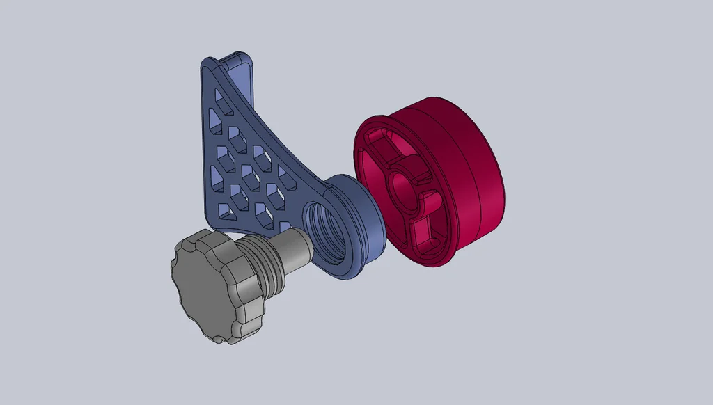 3D модель Тримач для паперових рушників D45mm - фото 4