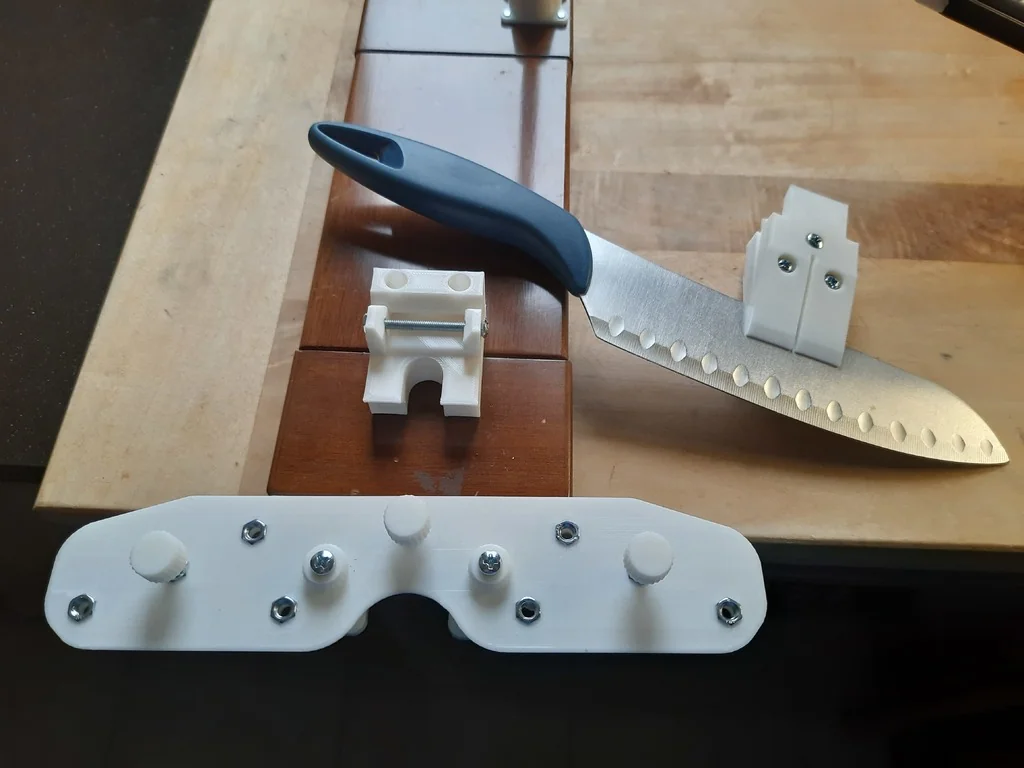 Ножевой точильный станок с фиксированным углом