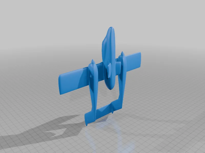 Модель OV-10 Bronco в масштабе 1:128