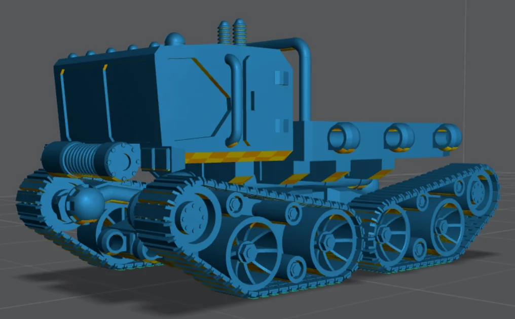 3D модель Утилитарный катер Interstellar Expeditions - фото 1