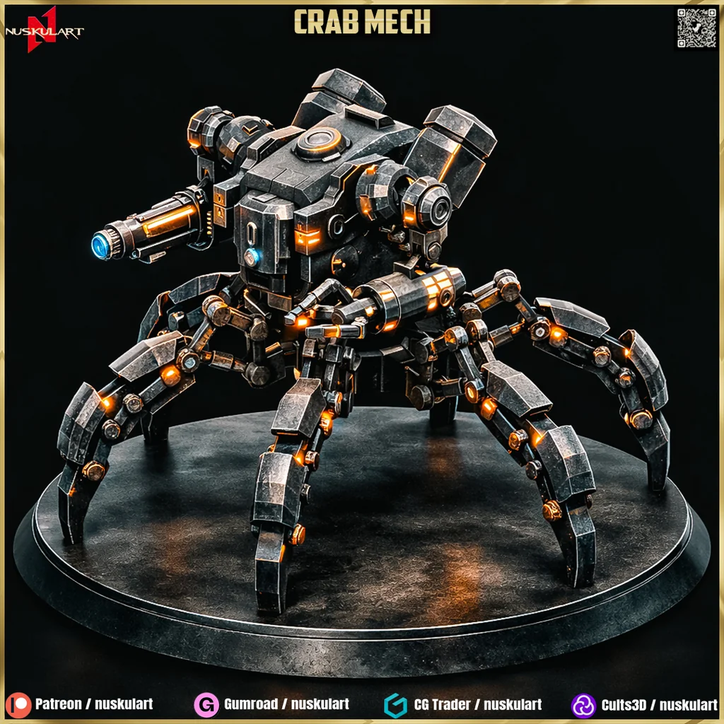 Модель Краба Меха 1/48