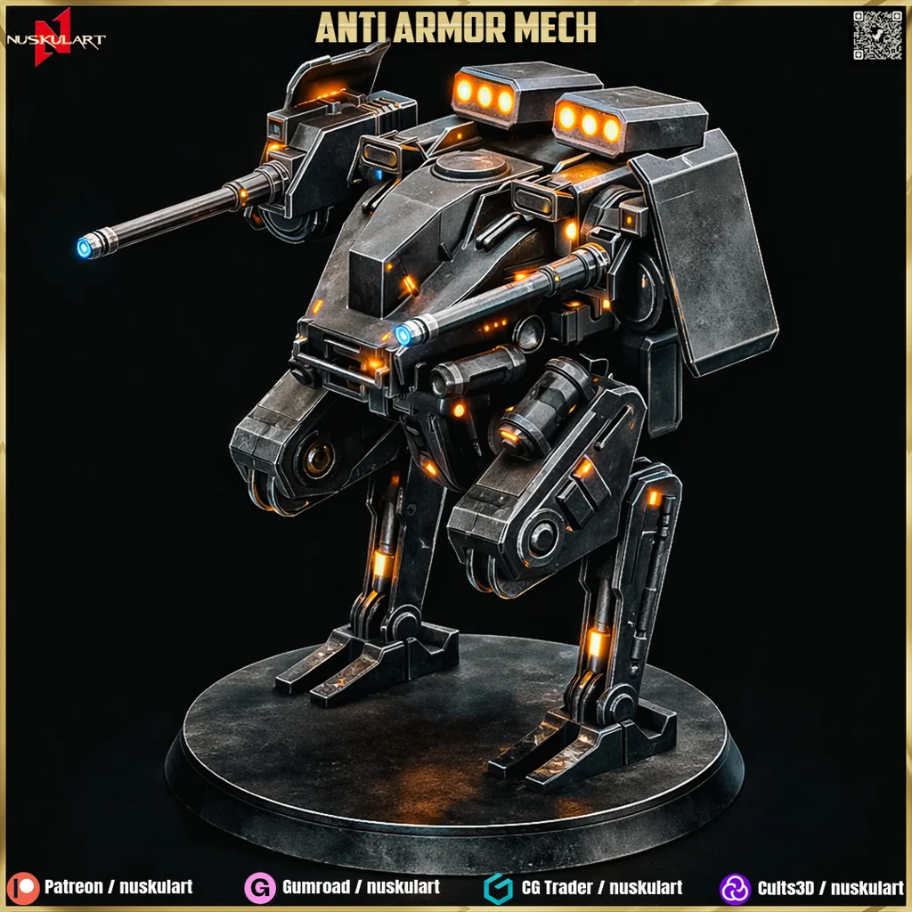 Модель: Анти-бронированный мех 1/48