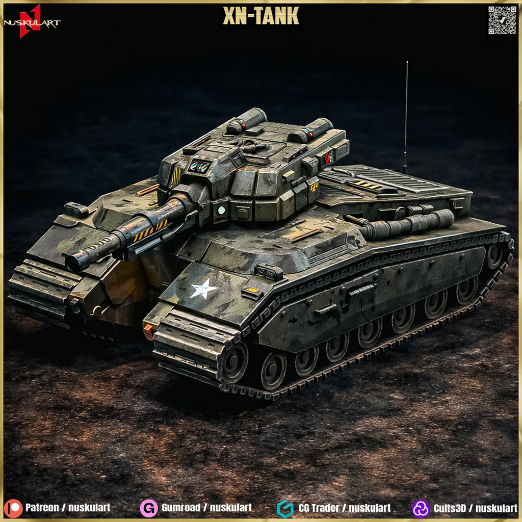 XN-Tank Неро: Футуристическая Коллекция 1/48