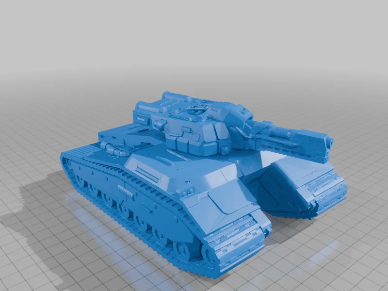 3D модель XN-Tank Неро: Футуристическая Коллекция 1/48 - фото 4