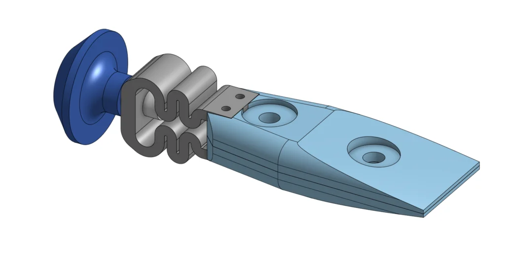 Модель для заточки ножей с улучшенной конструкцией