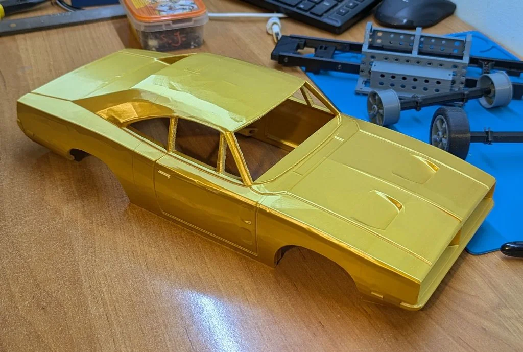 Модель SiJat Dodge Charger 69 WPL Family Scale V 1.5