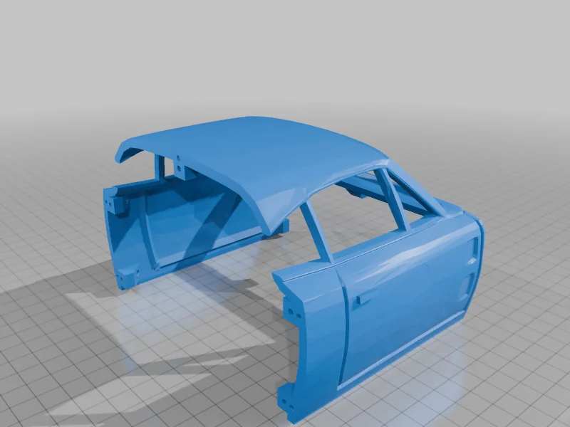 Модель SiJat Dodge Charger 69 WPL Family Scale V 1.5