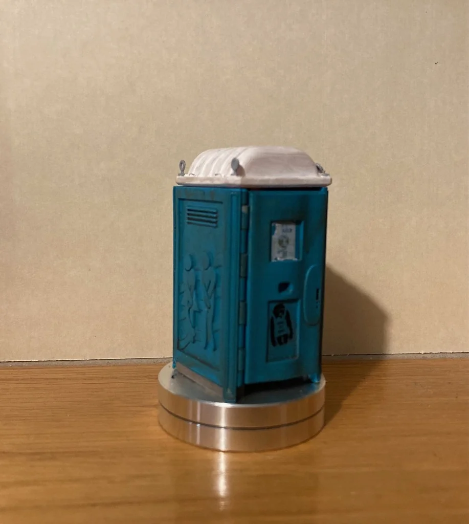 3D модель Модель общественного туалета Dixi - фото 3