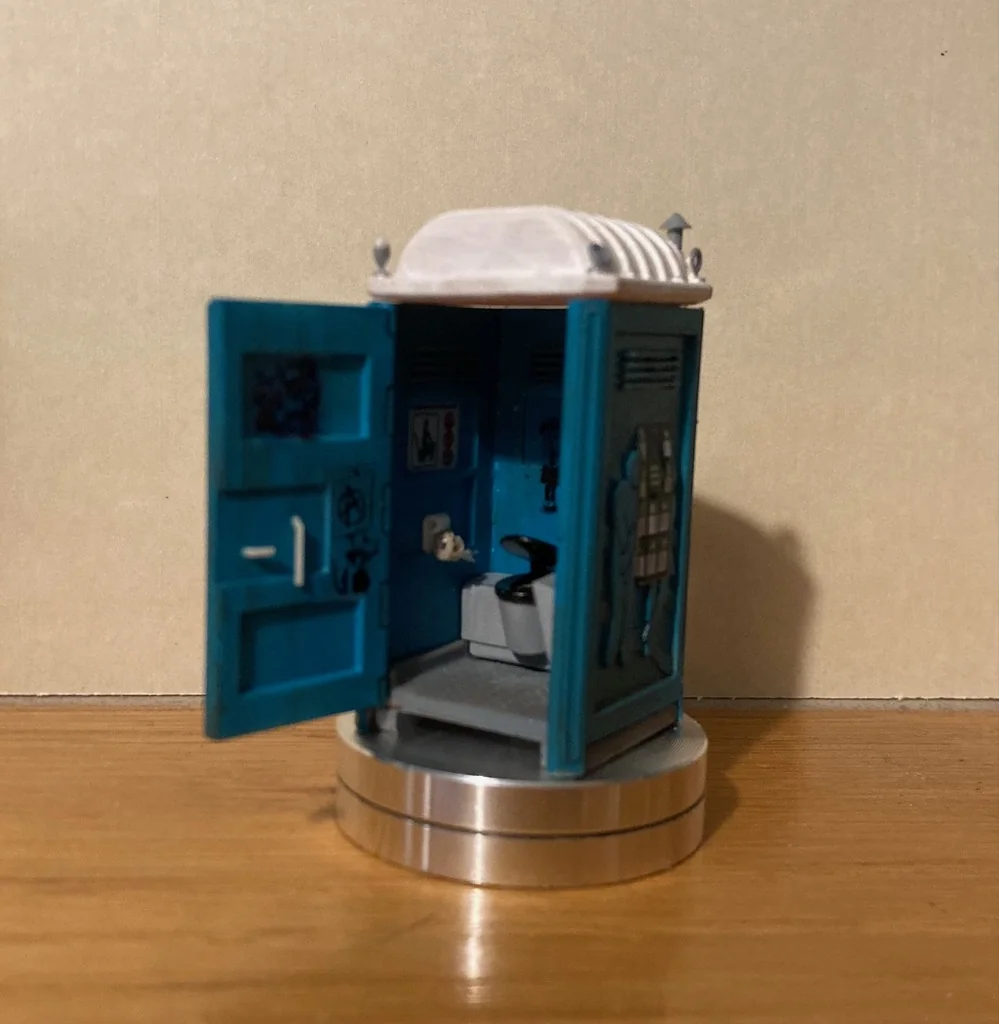 3D модель Модель общественного туалета Dixi - фото 4