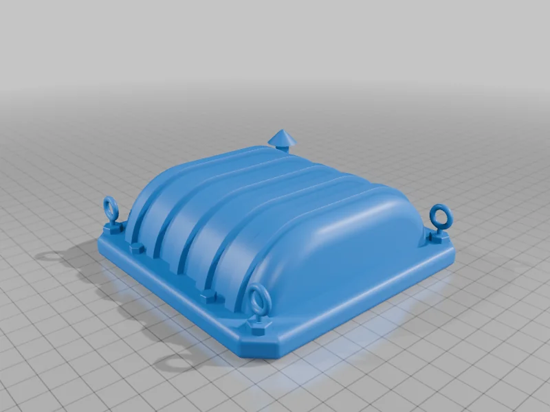 3D модель Модель общественного туалета Dixi - фото 10