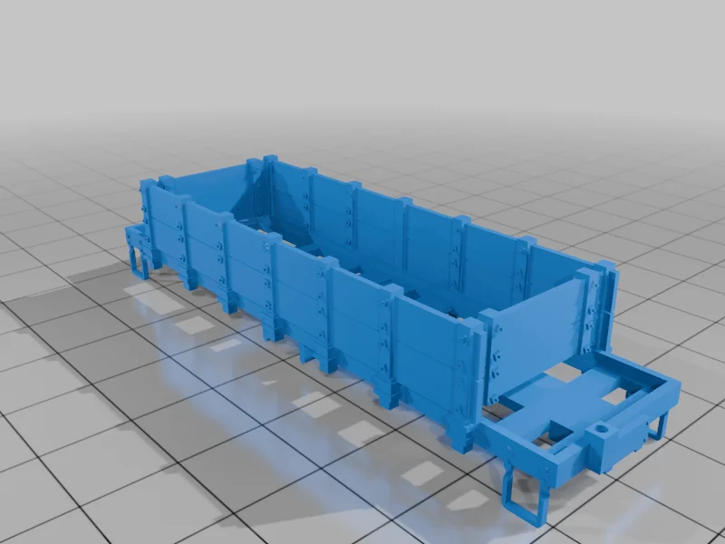 3D model 23' Gondola (HOn30) STL