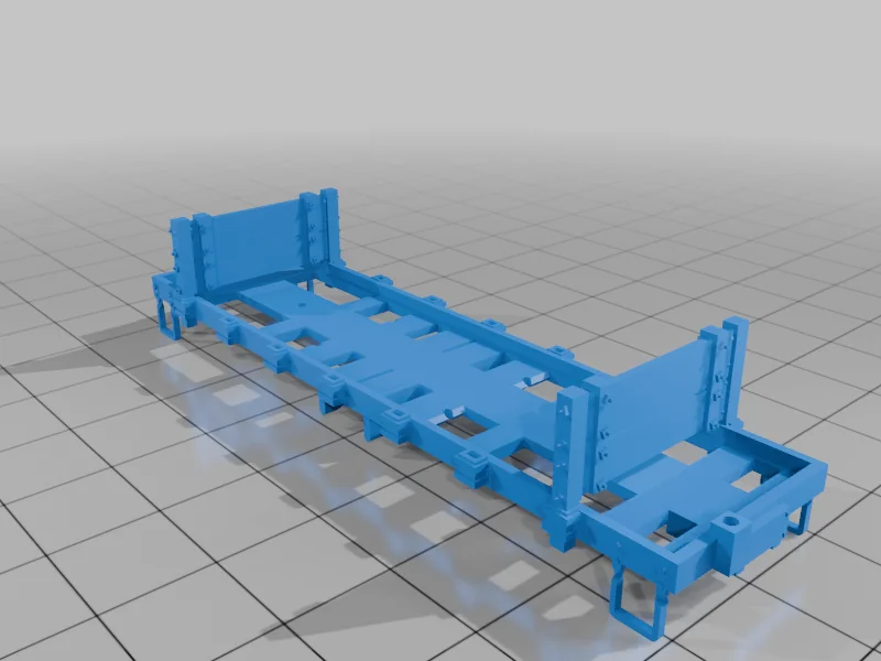 Модель 23' Bulkhead Flatbed (HOn30)