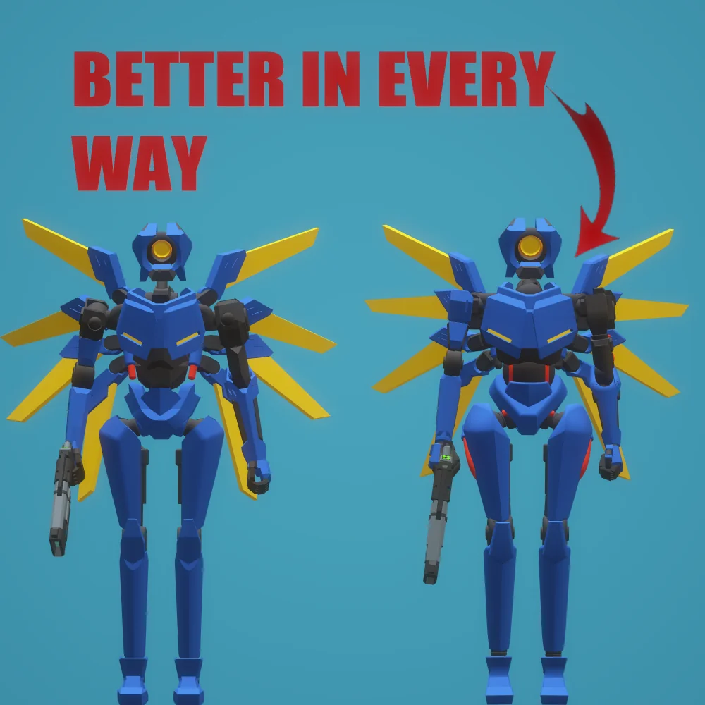 3D модель Сборная модель 1/12 ULTRAKILL V1 и V2 - фото 5