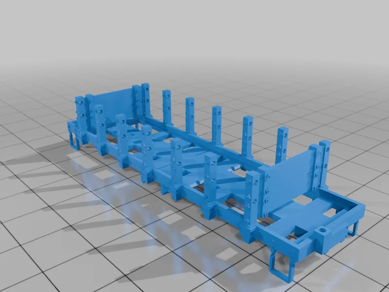 23' Staked Bulkhead Flat (HOn30)