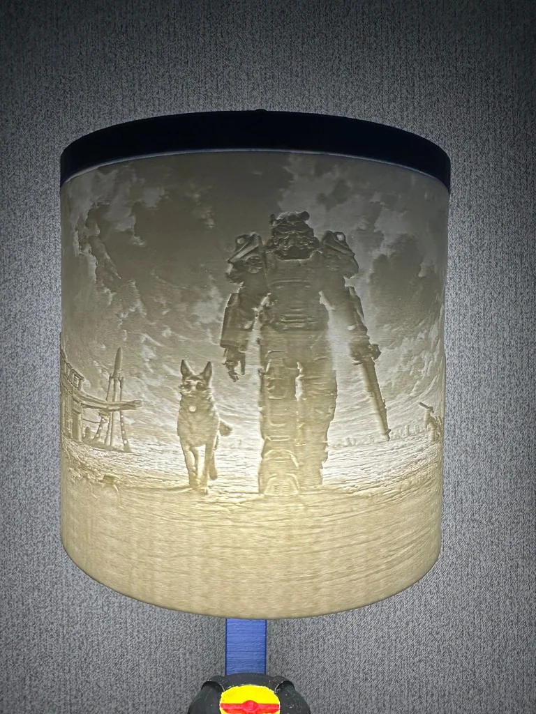 3D модель Лампа Fallout Fusion Core - фото 2