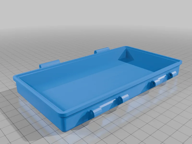 3D модель Кейс для напівглибоких головок з вставкою - фото 3