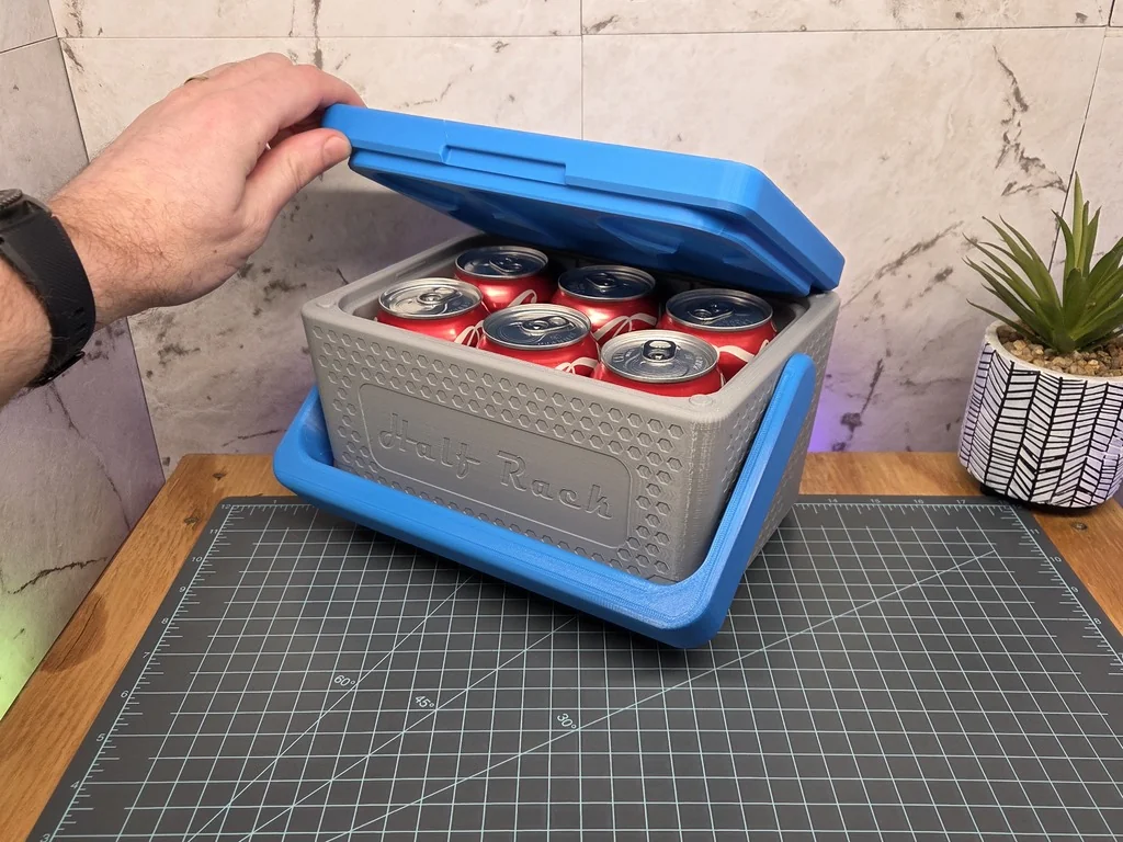 Холодильник для 6 банок | Полу-стойка