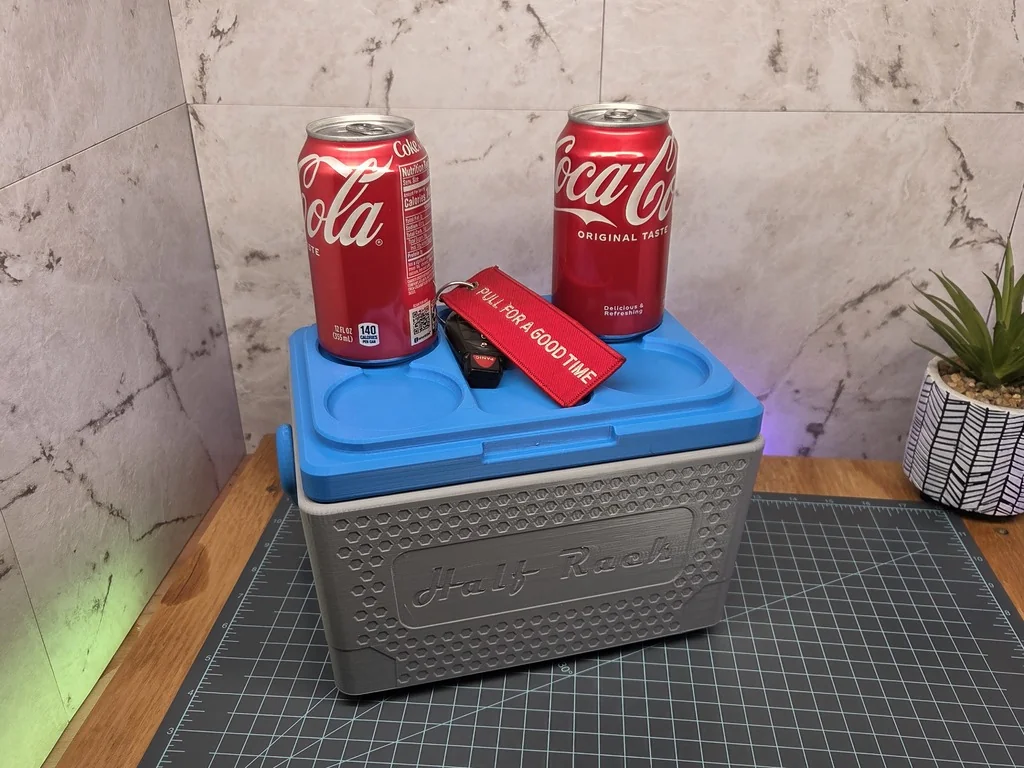 Холодильник для 6 банок | Полу-стойка