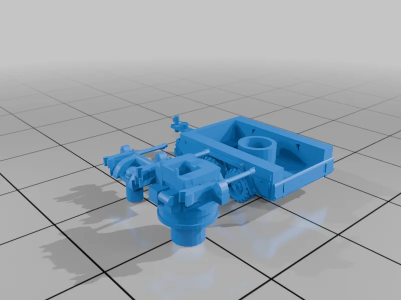 3D модель Модель M-16 Максим - Турельна установка - фото 2