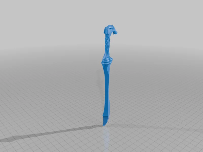 3D модель Меч Frost для ельфів - фото 2